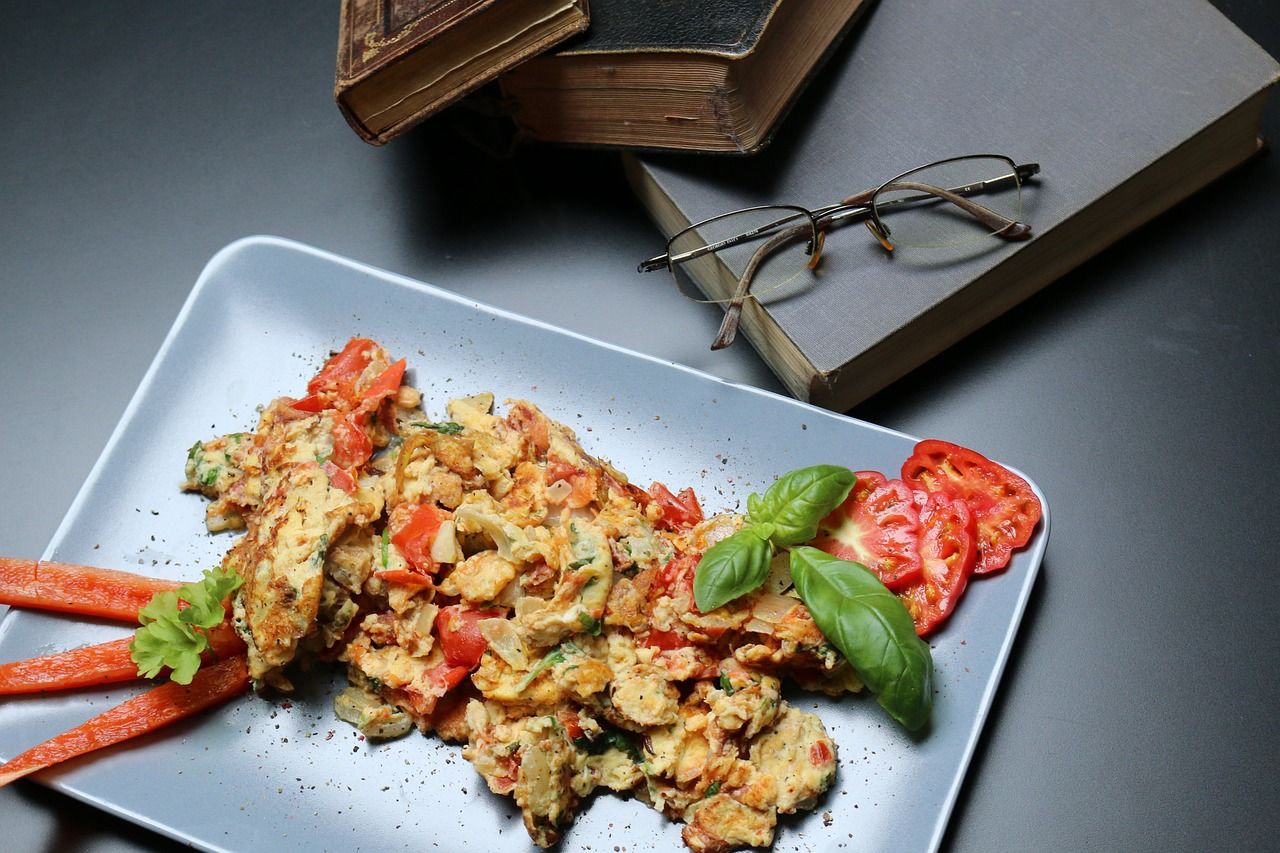 scrambled eggs in microwave